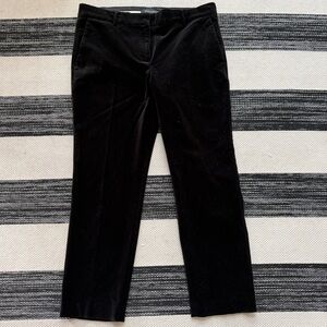 Ann Taylor Pants Women's‎ Black  Velvet Work Trousers Size 8